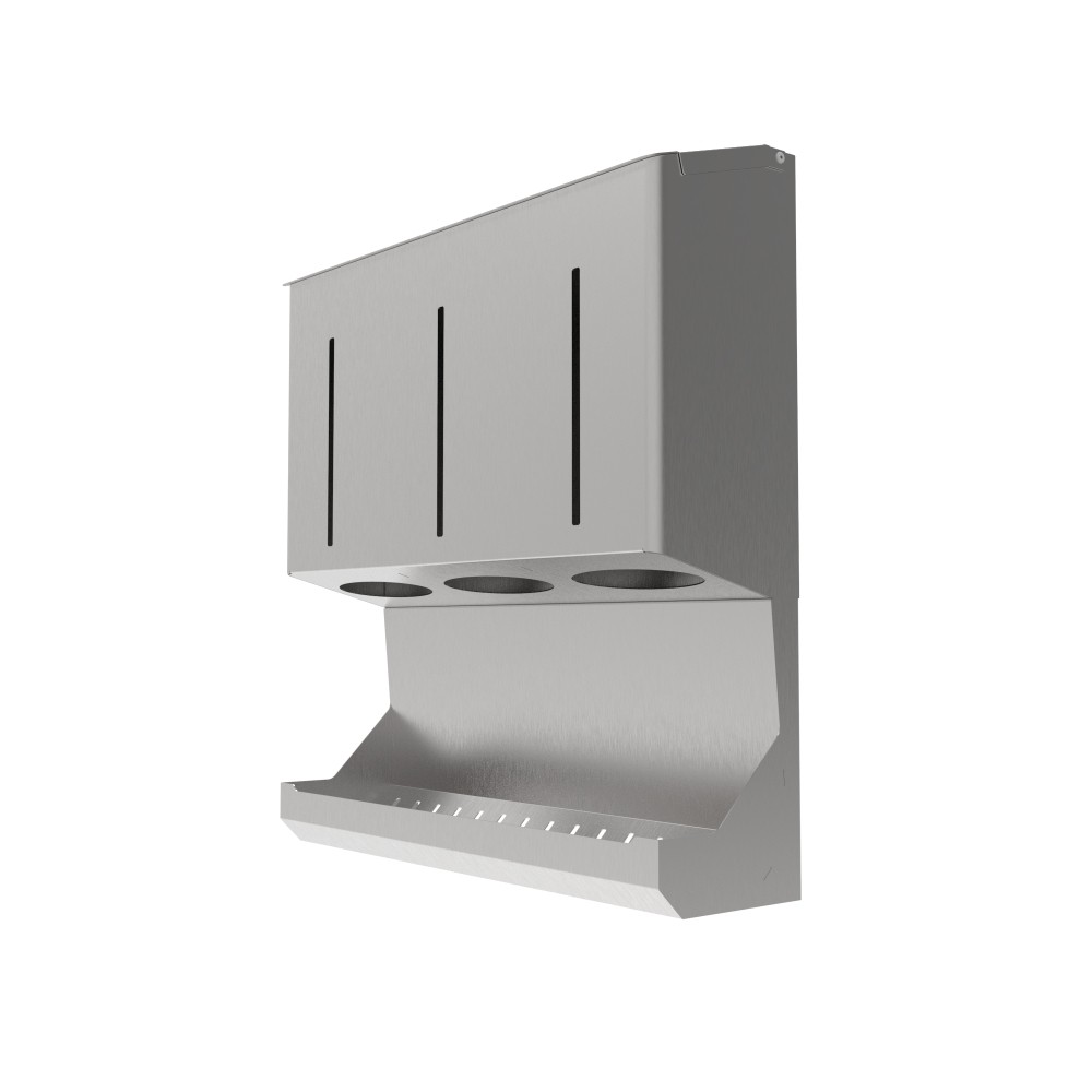 Universal glove dispenser,...